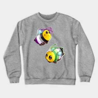 Aro Ace Bees Crewneck Sweatshirt